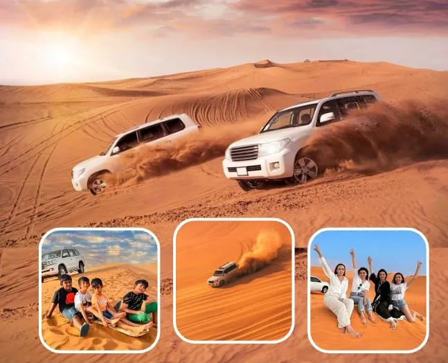 Sunset Desert Safari With Camel Riding